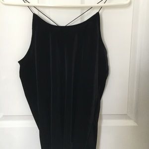 Cami black velvet